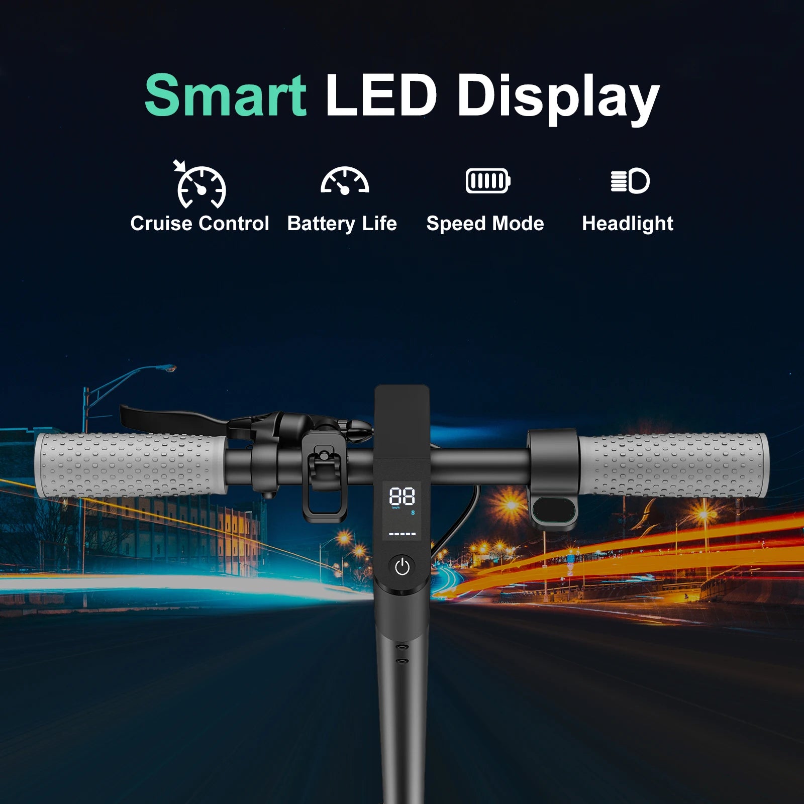 SwiftRide™ Pro: Foldable Adult Electric Scooter