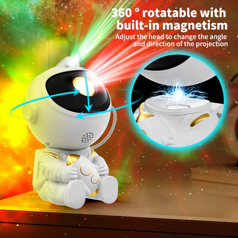 Astronaut Starry Sky Galaxy Projector - Nebula Night Light