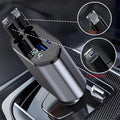 DriveCharge™: 4-in-1 Retractable Fast Car Charger