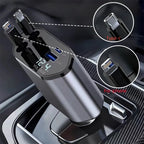 DriveCharge™: 4-in-1 Retractable Fast Car Charger