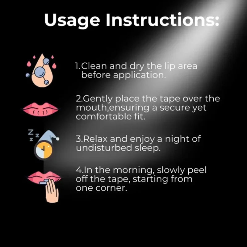 ZenSleep™ Premium Mouth Tape (60-Day Supply)