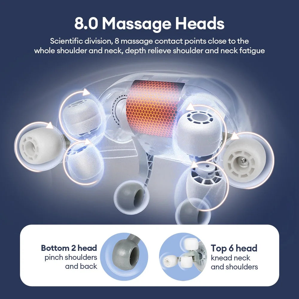 ZenTrapez™ Elite: 4D Deep Tissue Kneading Massager Premium